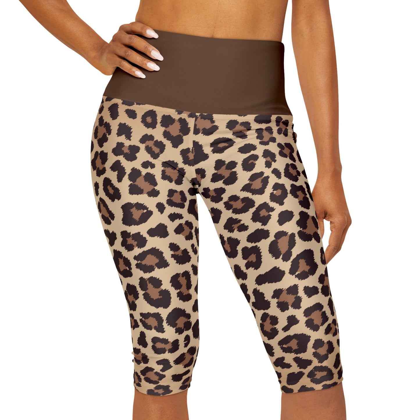 Yoga Capri Leggings (AOP)