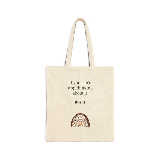 Cotton Canvas Tote Bag